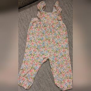 Carter's Multicolor Floral Kids Romper